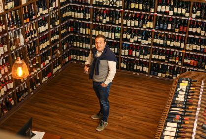 Sommelier e empresário Fernando R. Moreira, é proprietário da DiVinho Vinhos e da Santo Vino Importadora 