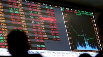 Índice bovespa, que é o principal da bolsa, registrava queda de 10,11%