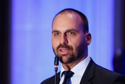 O deputado federal Eduardo Bolsonaro (PL)