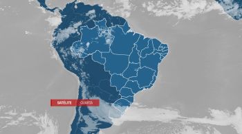 A possibilidade é que a formação do fenômeno cause chuva de granizo em cidades do sul do estado