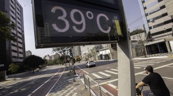 Maior parte do país tem sol forte, ar seco e calorão