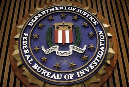 Logo do FBI, órgão de inteligência dos Estados Unidos