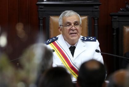 Francisco Joseli Parente Camelo toma posse como presidente do Superior Tribunal Militar, em Brasília - 16/03/2023