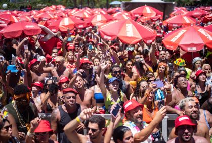 Bloco de Carnaval no Rio de Janeiro