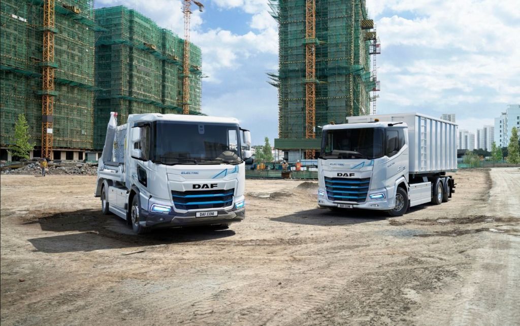 Os novos DAF XD e DAF XF elétricos