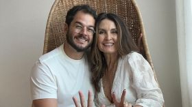 Túlio Gadêlha posta foto de Fátima Bernardes na praia: "Mais quente que o verão"