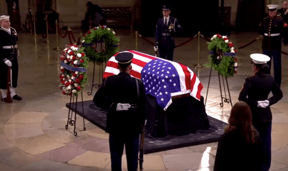 Jimmy Carter é homenageado em cerimônia de estado no Capitólio