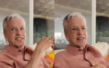 Caetano Veloso fala de férias em vídeo publicado em seu perfil no Instagram