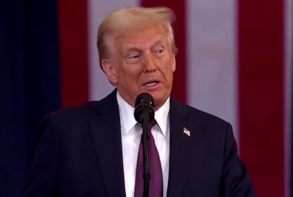 O presidente dos Estados Unidos, Donald Trump.