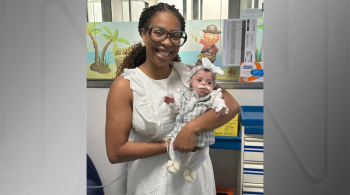 Liz Rodrigues nasceu de 26 semanas e estava internada há 7 meses na maternidade de um hospital de São Bernardo do Campo, na Grande São Paulo