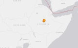 Terremoto de magnitude 5,5 atinge região da Etiópia