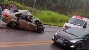 Acidente ocorreu na manhã desta terça-feira (14) no km 662 da rodovia Presidente Juscelino Kubitschek