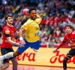 Brasil é eliminado pela Dinamarca nas quartas do Mundial de Handebol