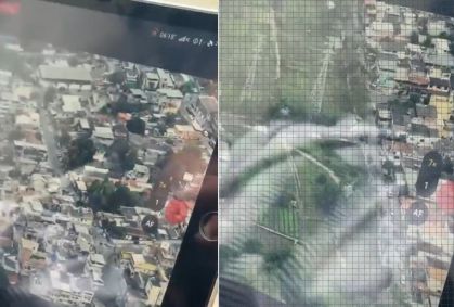 Traficantes aparecem usando drone para monitorar operação da Polícia no Rio