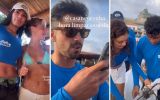 Pocah, Bruna Griphao, Rodrigo Simas, Sophie Charlotte, Xamã e mais famosos participam de mutirão de limpeza de praia em Noronha