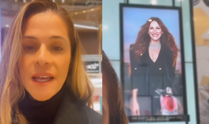 Ingrid Guimarães comemora ter sido confundida com Julia Roberts: "Respeita"