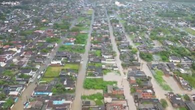 Peruíbe (SP) devastada: imagens aéreas mostram dimensão do alagamento