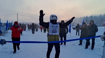 Local da corrida é conhecida como "Polo Frio", uma das regiões mais frias do mundo