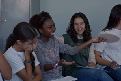 Cena de "Hora do Recreio", novo documentário de Lucia Murat