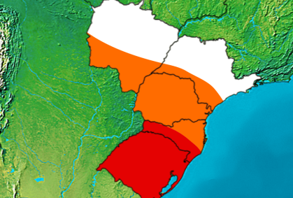 Esta é a quarta onda de calor enfretada no país e a terceira no Rio Grande do Sul