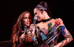 Anitta volta a flertar com Ana Castela: "Qualquer coisa, estamos aí"