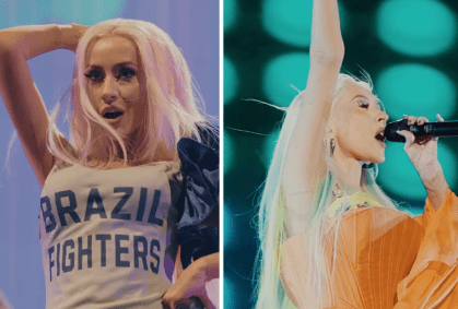 Christina Aguilera postou vídeos com melhores momentos de sua passagem pelo Brasil