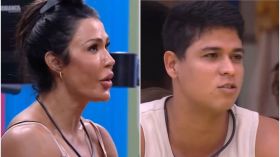 No BBB25, Gracyanne diz que Guilherme é igual a Belo: "Difícil ficar perto"