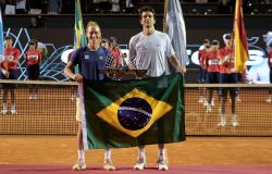 Rafa Matos e Marcelo Melo são campeões nas duplas no Rio Open