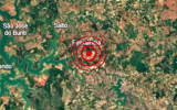 Tremor de terra registrado em Felixlândia, na região central de Minas Gerais